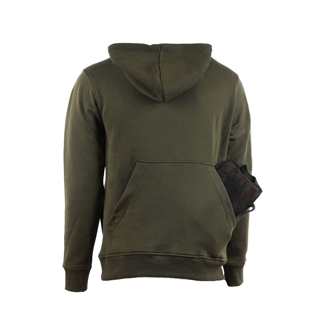 IQ Training Hoodie "Train hard" Unisex Olive - Image 3